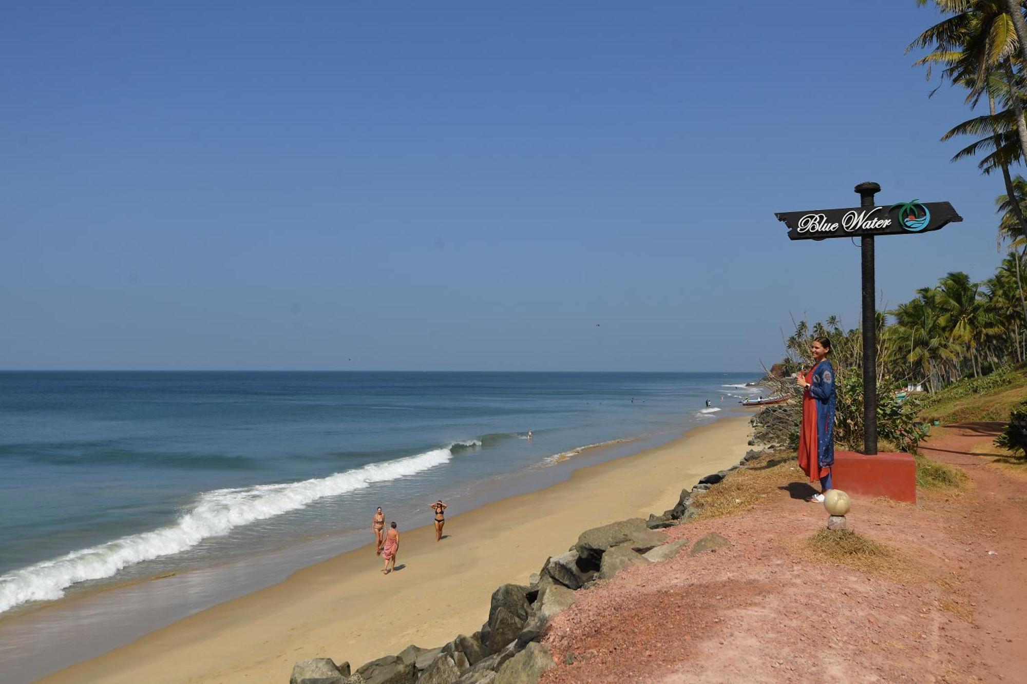Blue Water Beach Resort Varkala Exteriér fotografie