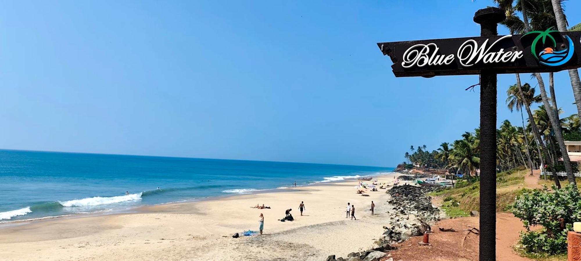 Blue Water Beach Resort Varkala Exteriér fotografie